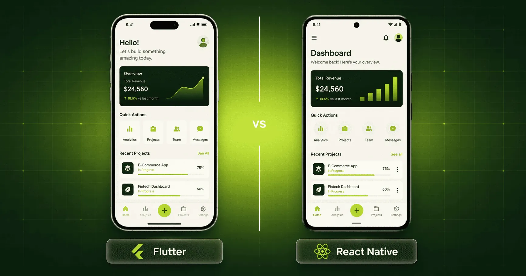 Flutter vs React Native: 2026 Mobile Playbook