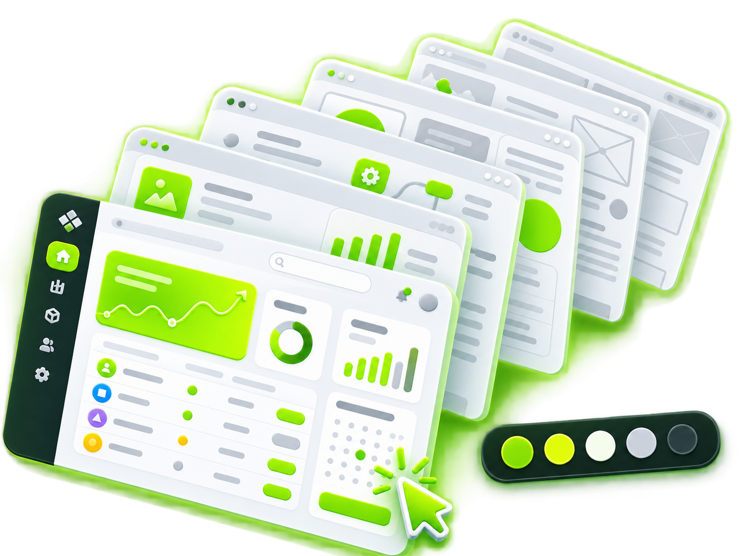 UI/UX Design & Branding — VTechnocrat service overview