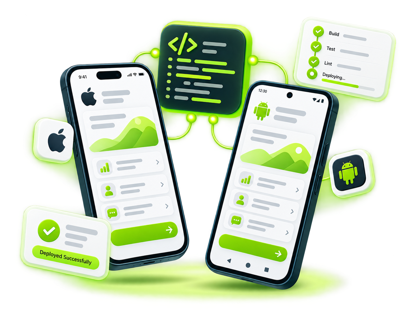 Mobile App Development — VTechnocrat service overview