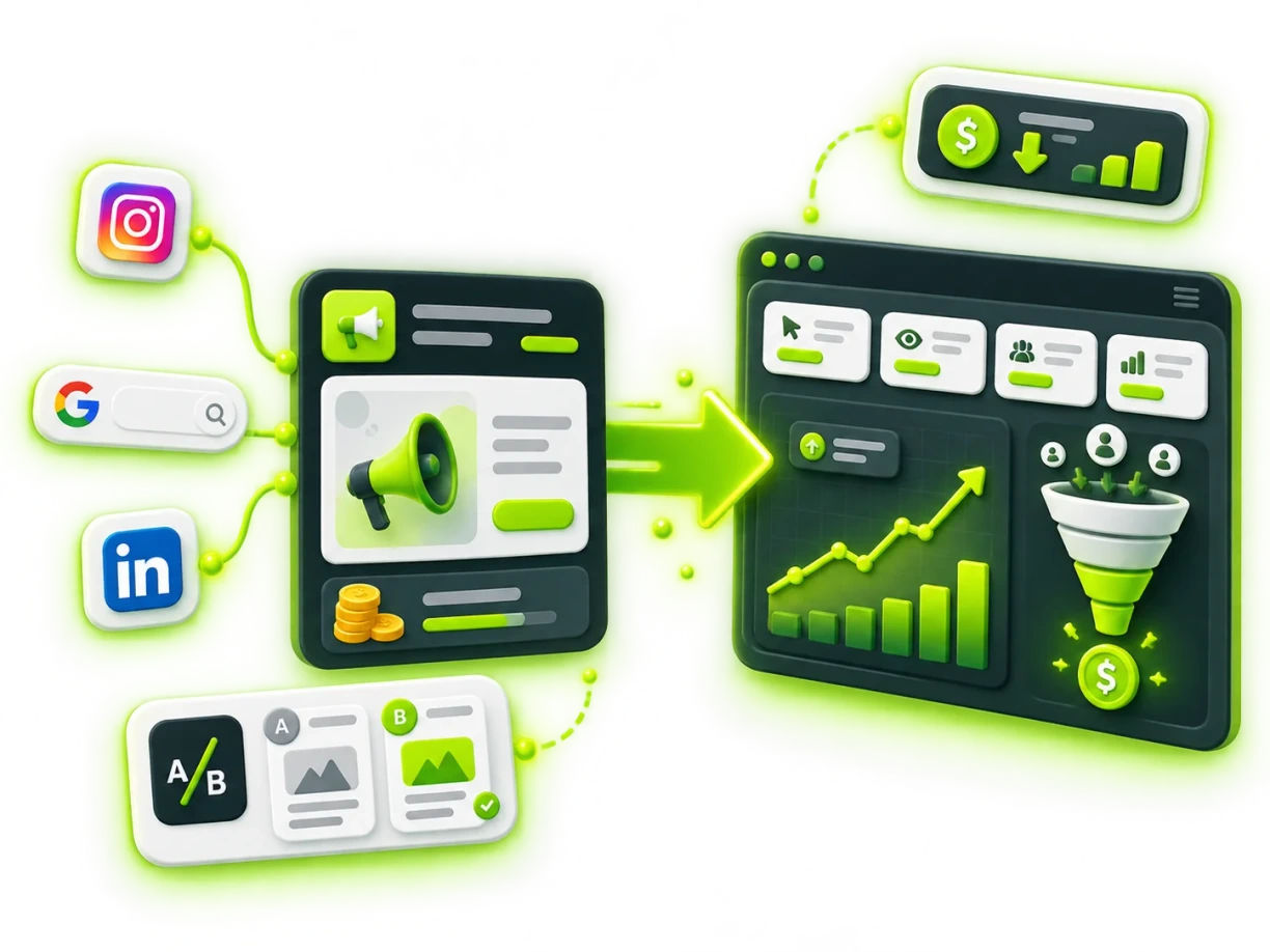 Social Media & Ads — VTechnocrat service overview