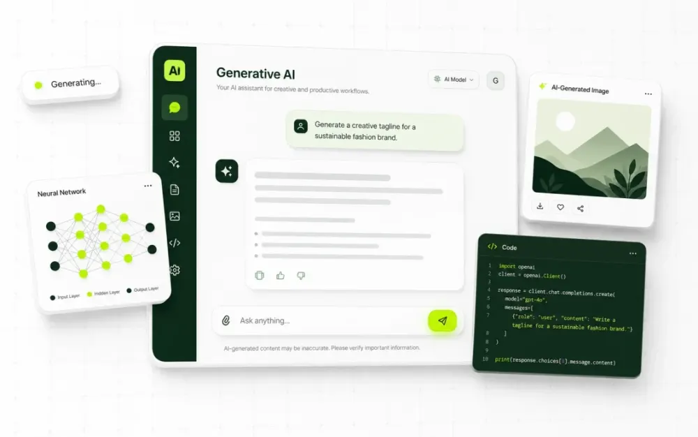 Generative AI Applications — VTechnocrat service overview