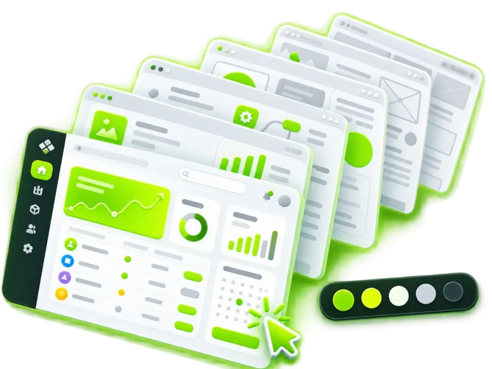 UI/UX Design & Branding — VTechnocrat service overview