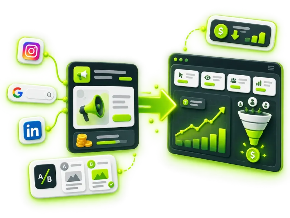 Social Media & Ads — VTechnocrat service overview